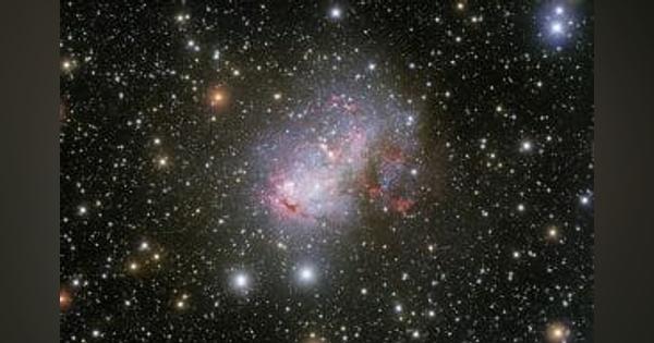 天の川銀河に最も近いスターバースト銀河の全体像