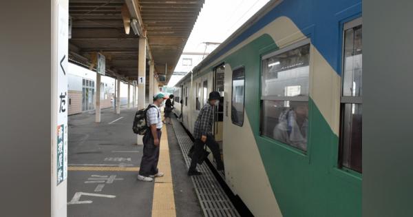 阿武隈急行、昼時間帯も再開　乗客「すごく便利」笑顔に　台風被害の丸森－槻木間