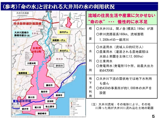 リニア中央新幹線　大井川減水問題で2027年開通困難へ　「命の水」か「地域エゴ」か - 赤池　まさあき