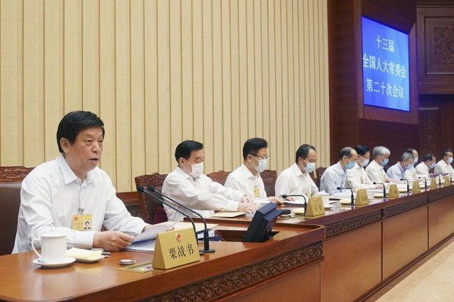 香港安全法案可決へ　中国全人代　常務委、審議大詰め