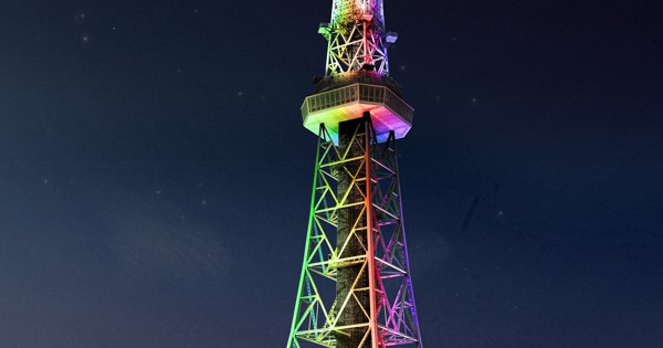 名古屋テレビ塔、9月18日に新装再開　ライトアップはLED照明に