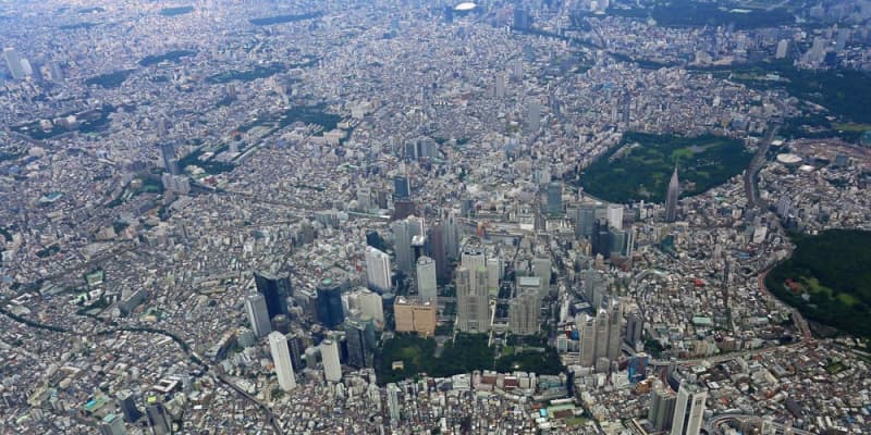 5月の東京人口、1069人流出　コロナで地方から移動減