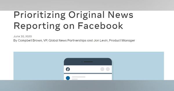 Facebook、フェイクニュース対策でニュースフィードのアルゴリズム変更