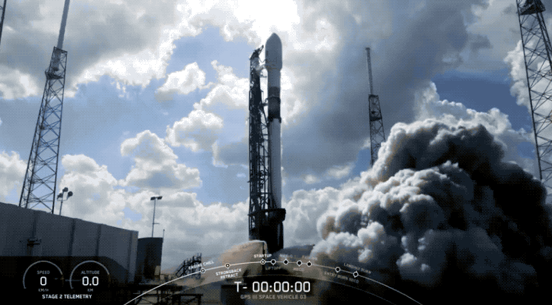 SpaceXがGPS III衛星打ち上げとブースター回収に成功