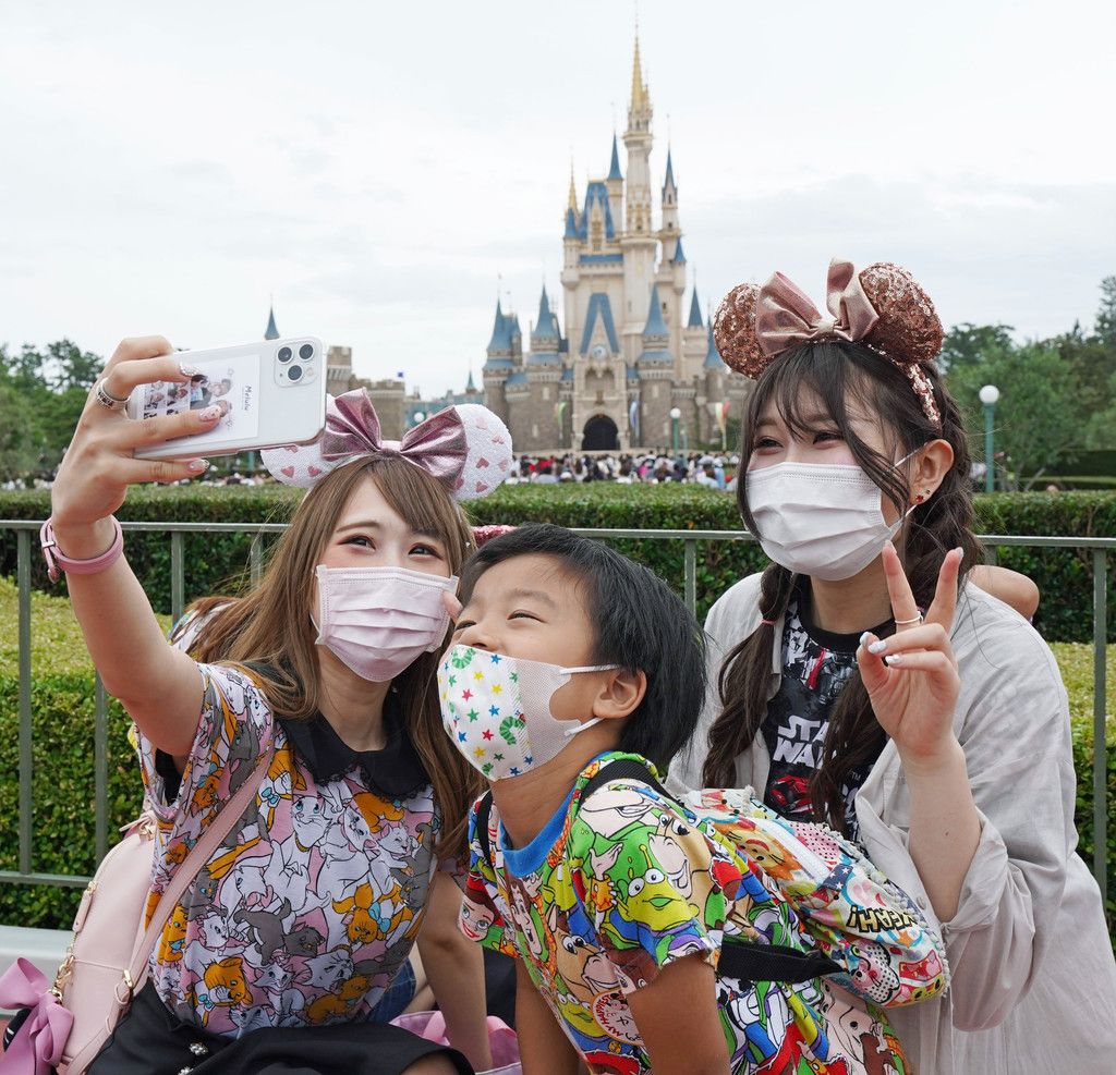 東京ディズニー 来てよかった ３密 避け４カ月ぶり再開 時事ドットコム