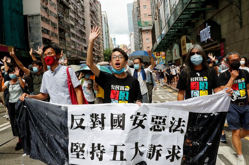 香港の民主化運動家ら「亡命議会」を検討、国家安全法施行で