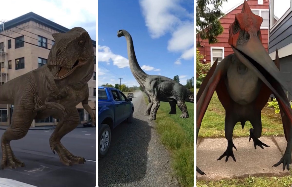 Google検索が恐竜のAR撮影に対応。ジュラシック・ワールドから10種