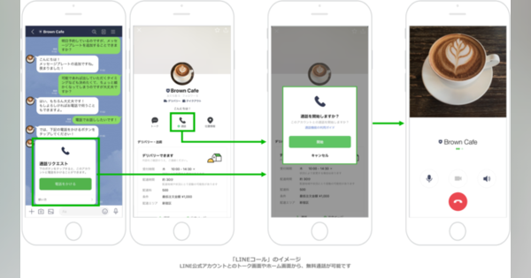 LINE、公式アカウントと通話ができる「LINE コール」の提供を開始　テキストよりも簡単・円滑なコミュニケーションへ