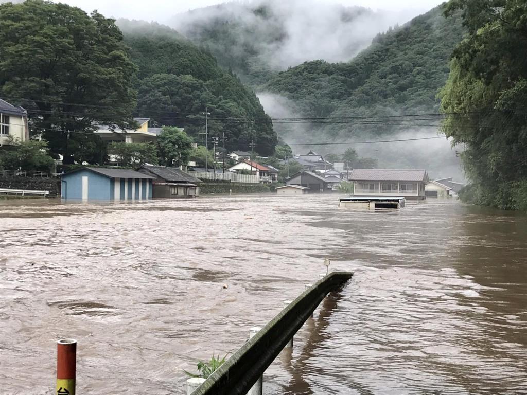 梅雨前線停滞…５日にかけ大雨の恐れ　氾濫河川周辺、危険度高まる