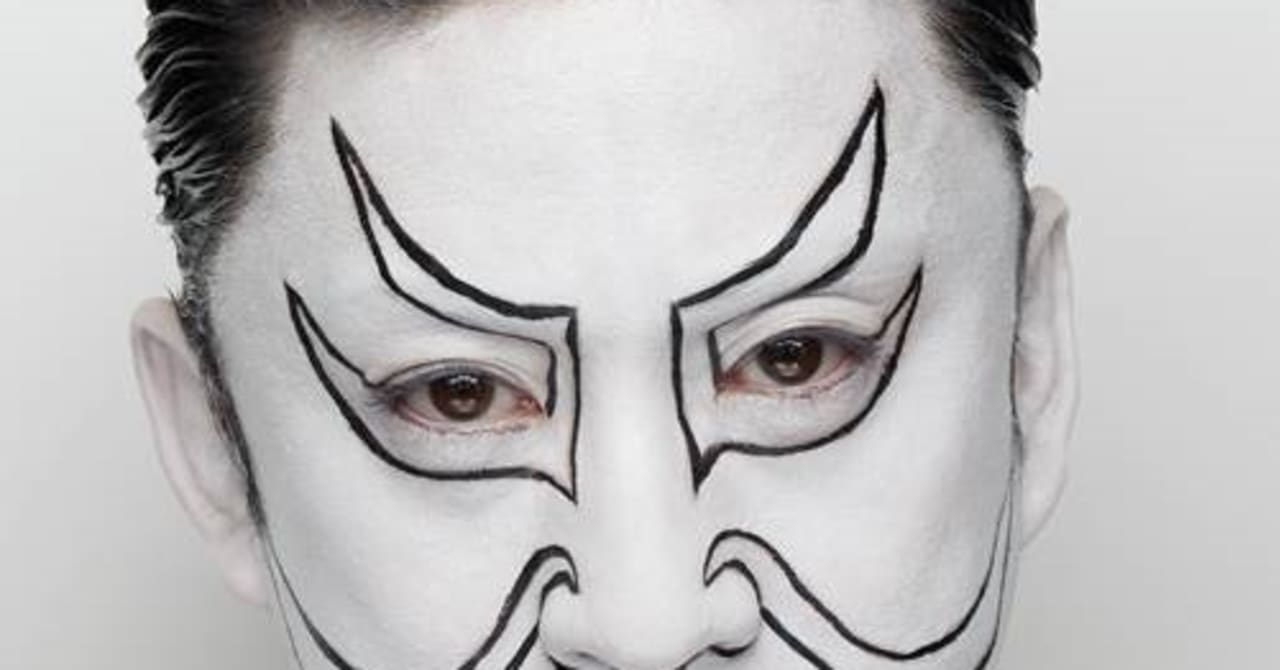 松本幸四郎が新たな歌舞伎メイクを追求、写真展「Kesho」が銀座 蔦屋書店で開催
