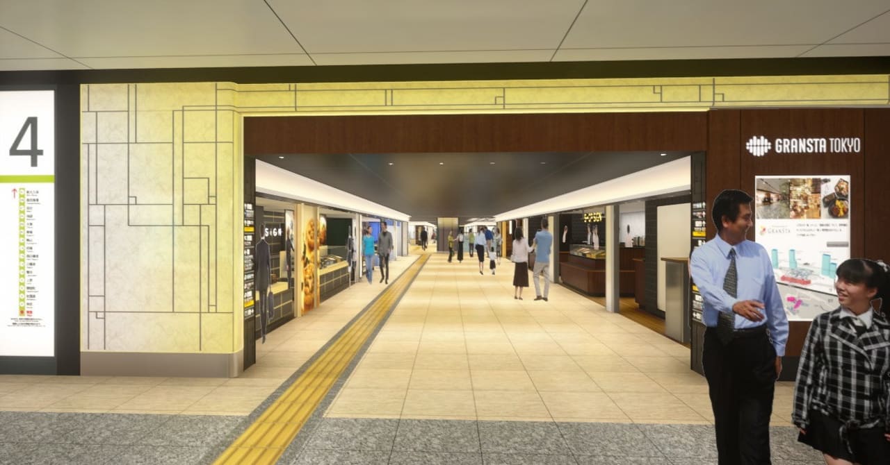 東京駅に新施設「グランスタ東京」が開業、最大規模のエキナカ商業施設に