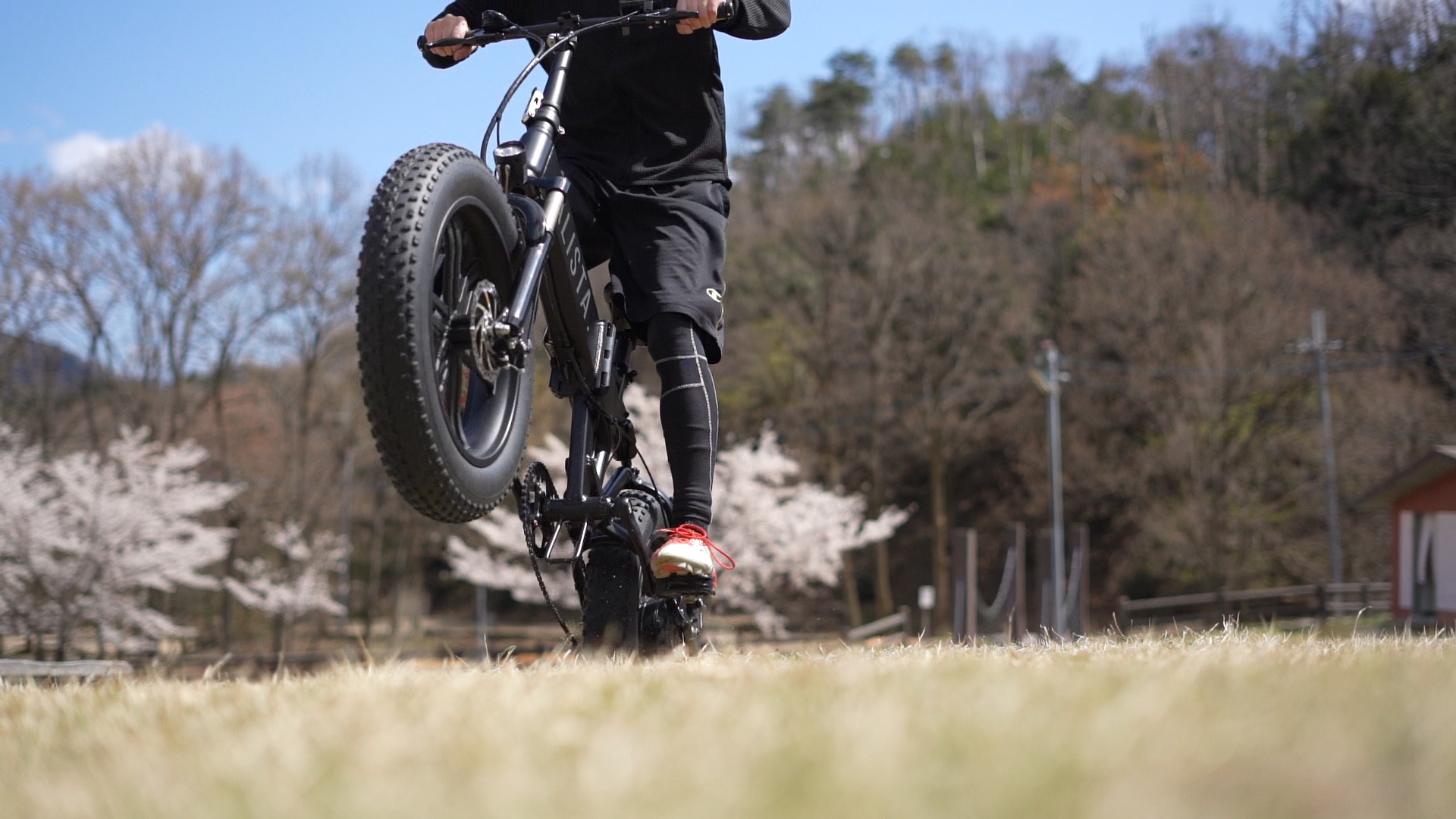 公道走行可能なファットバイク型電動自転車 原付き Alista Hybrid