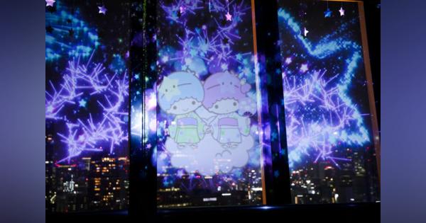 東京タワー「キキ＆ララ」プロジェクションマッピング