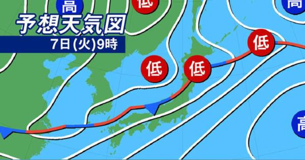 今日7月7日の天気　 九州や東海は猛烈な雨続く　氾濫や土砂災害に厳重警戒を