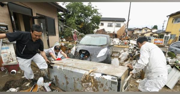 九州の豪雨被害で断水2千戸超　医療機関や福祉施設で浸水被害も