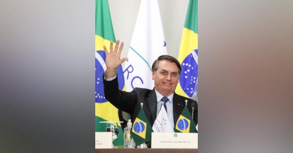 ブラジル大統領、新型コロナ陽性　これまで「風邪」と軽視：時事ドットコム