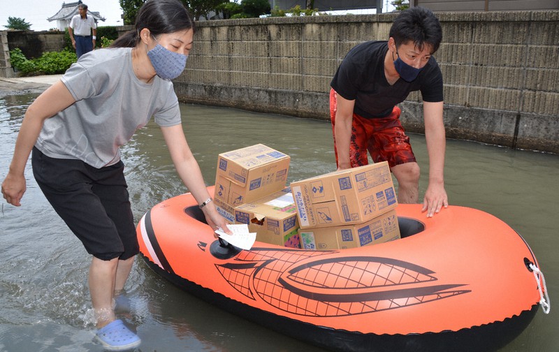 福岡・久留米でもグループホームなど浸水　一時1400人避難　九州豪雨