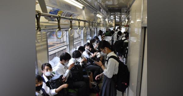 高校生は専用バスで通学を　満員列車対策、徳島県教委が臨時で運行へ