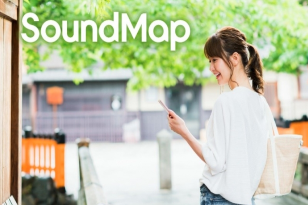 音のAR体験で地図上を散策　「SoundMap Shibuya」提供開始