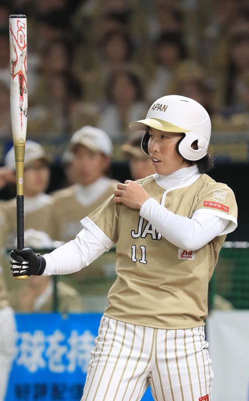 ソフトボール日本代表主将・山田がチャリティーイベント　オンラインで