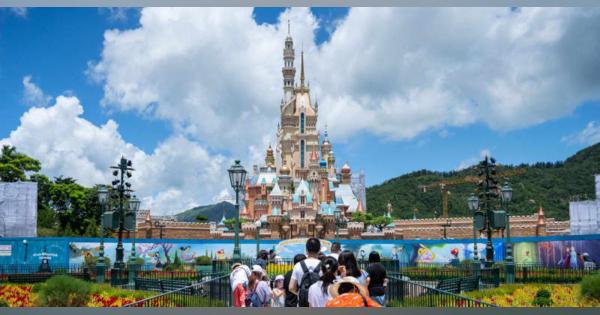 香港ディズニー、再び休業　地元政府が要請、コロナ感染者増
