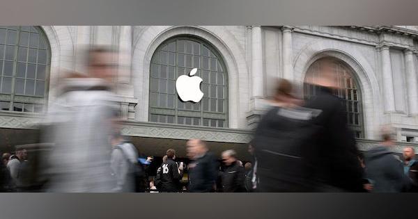 アップル、時価総額で世界首位の座に迫る－サウジアラムコと差が縮小