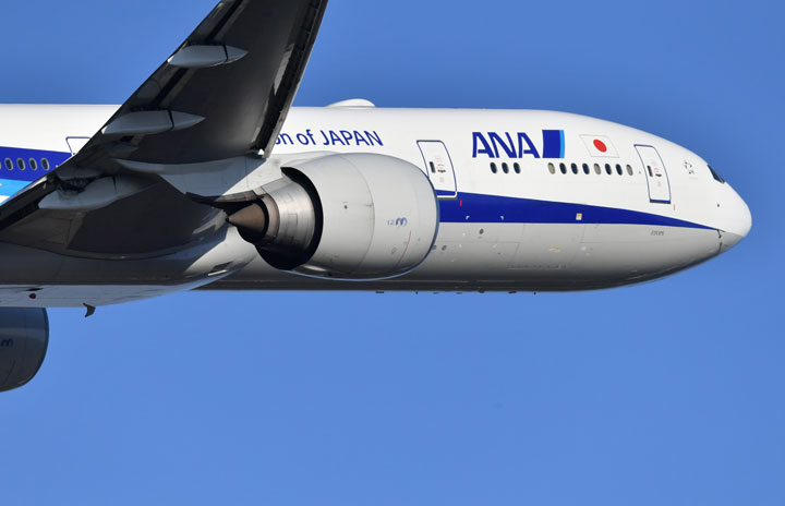 ANA、羽田－ワシントン・パリ再開　8月の国際線、89％運休