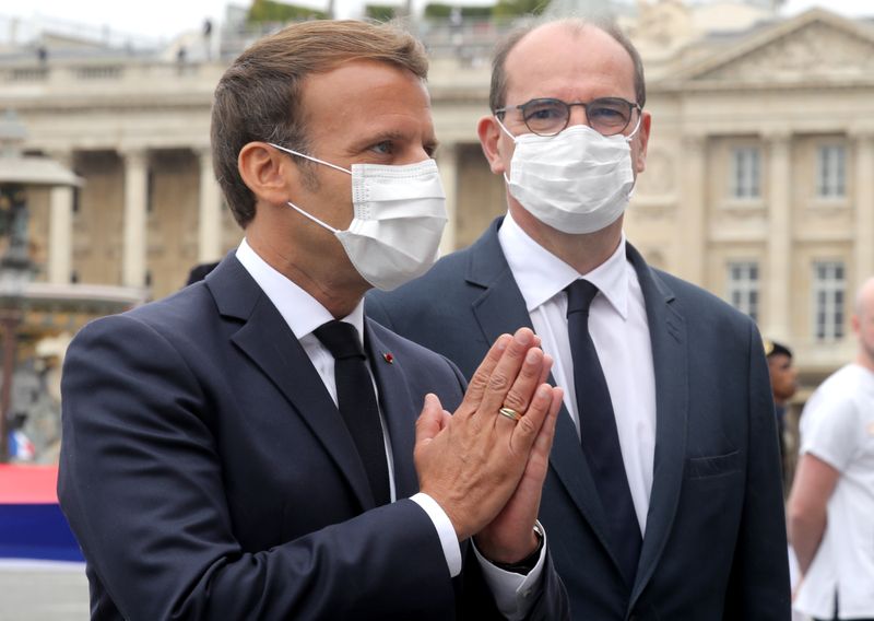 フランス、屋内マスク着用義務化へ　感染再拡大を警戒