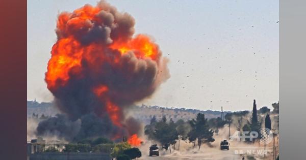 シリアで爆発、合同パトロール中のロシア・トルコ兵数人負傷