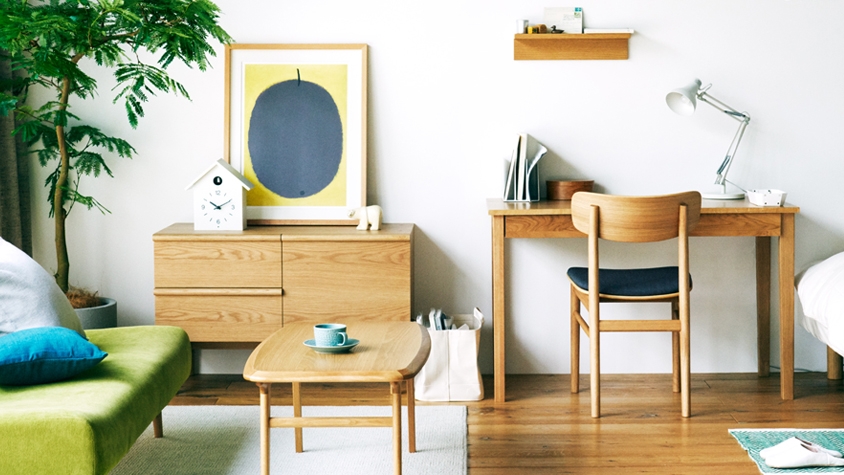 「無印良品の家具」が月々800円で利用できる！