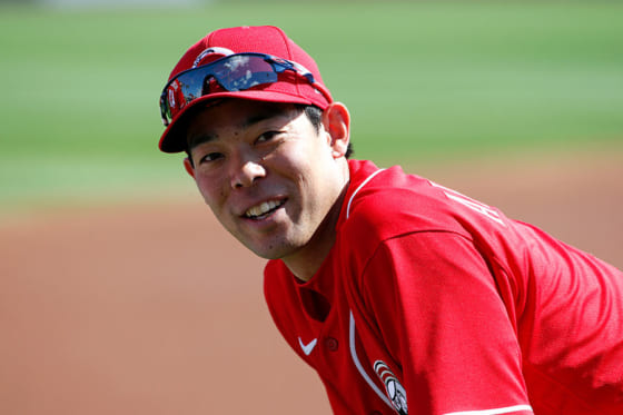 【MLB】秋山翔吾の「強肩は健在です」　紅白戦補殺を日米ファン絶賛「開幕が待てない」