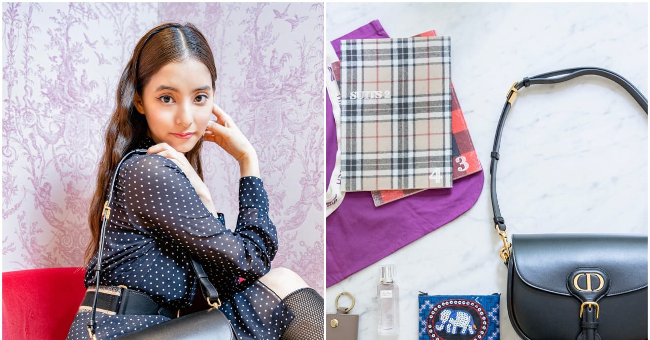 新木優子の愛用品は？ミニ財布、台本、香水…新顔バッグ「DIOR BOBBY」の中身を公開