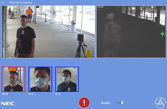 NEC、ハワイ主要5空港に生体認証・映像分析技術とサーマルカメラによる感染症対策ソリューションを提供