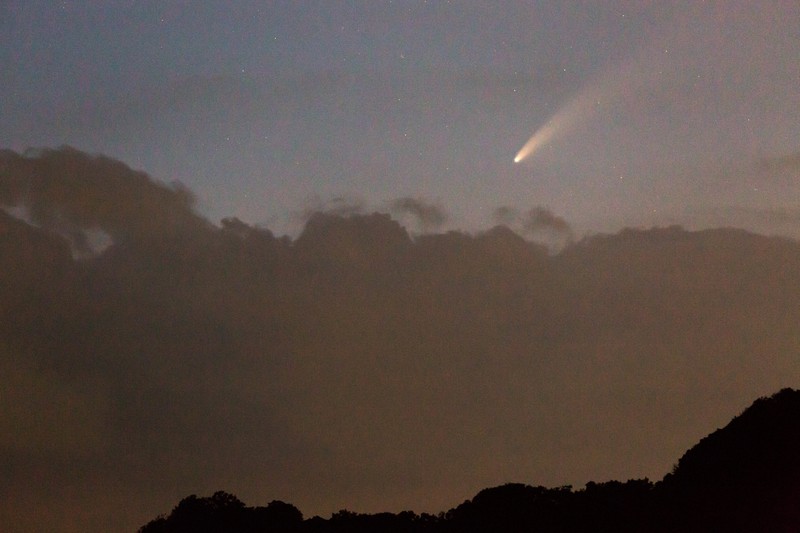 もうすぐ見納め「ネオワイズ彗星」　今春発見　次に拝めるのは5000年超後