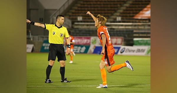 四国ダービー、0－3から逆転の立役者。愛媛FCのラッキーボーイ・西岡大志。