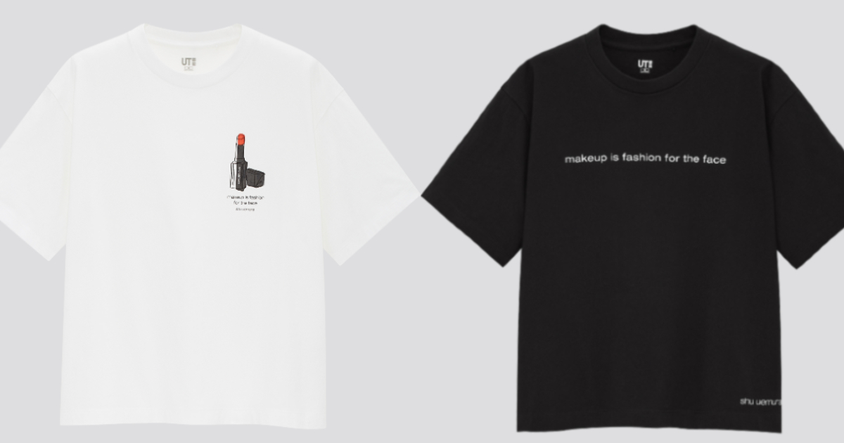 「UT」が「シュウ ウエムラ」とコラボ　リップをプリントしたTシャツなど発売