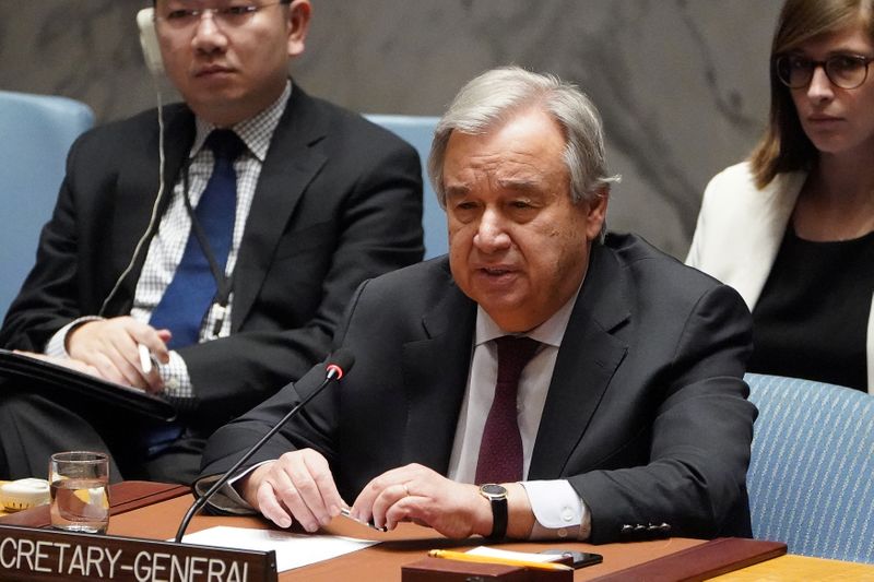 大国は「不平等を無視」、グテレス国連総長が安保理構成を批判