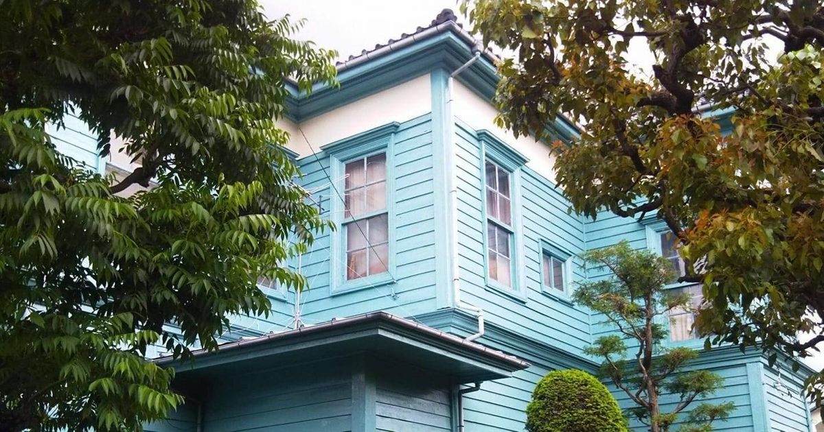 ブルーの洋館、旧尾崎行雄邸が解体の危機に　東京・世田谷で保存運動、交渉期限迫る