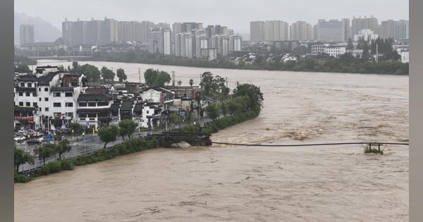 中国、洪水で５００カ所余りの有形文化財が被災