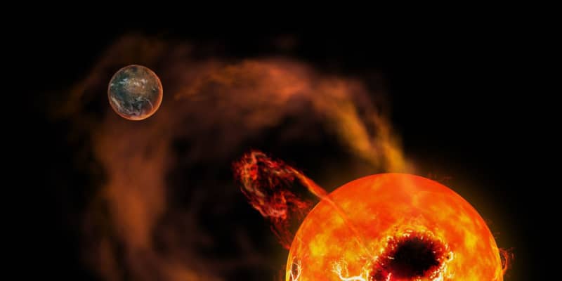 爆発現象「スーパーフレア」観測　京大など、太陽でも起きる可能性