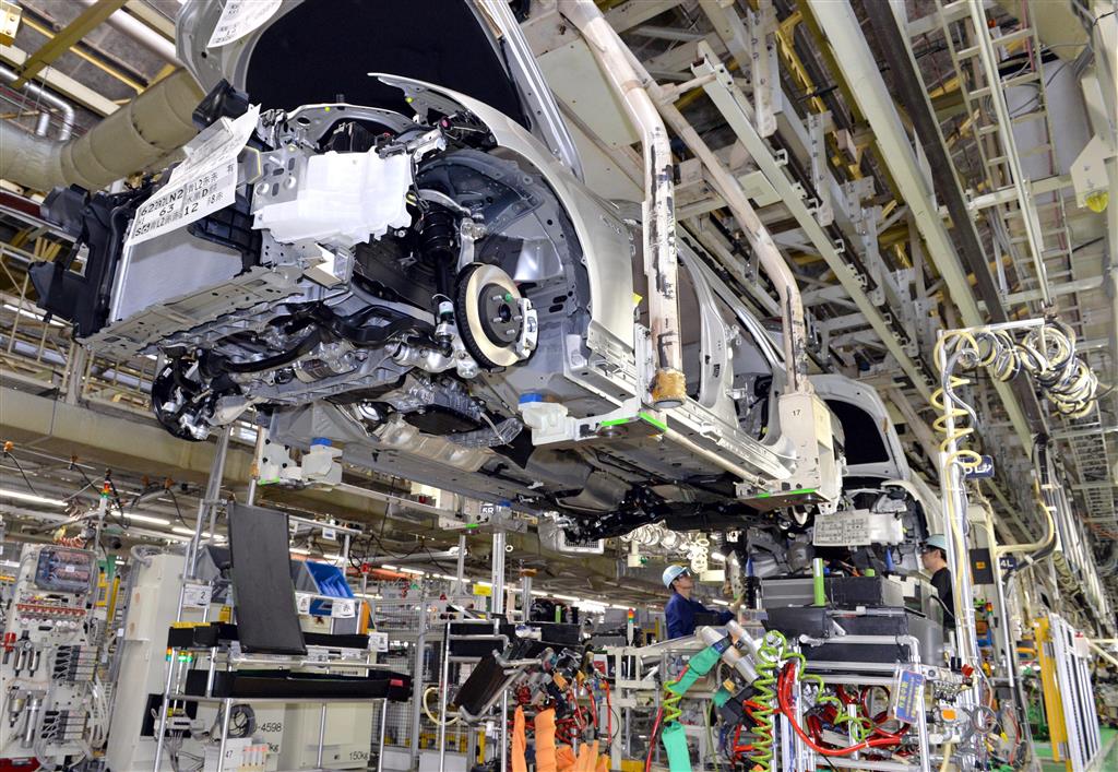 トヨタ、８月は国内工場の停止解消「新車需要、世界で回復傾向」