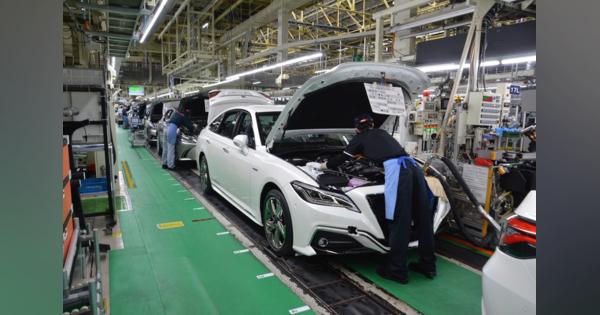 トヨタの国内生産、回復鮮明に。８月は当初計画並み