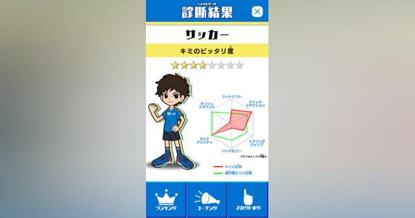 小学生向けスマートシューズがスポーツとの相性を診断　バンダイ「アンリミティブ」