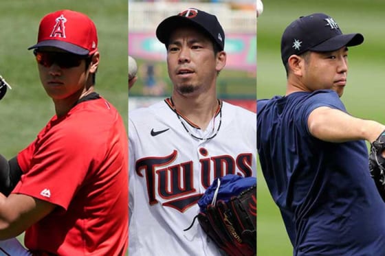【MLB】日本人3投手が27日に揃い踏み　大谷翔平、前田健太、菊池雄星が先発へ