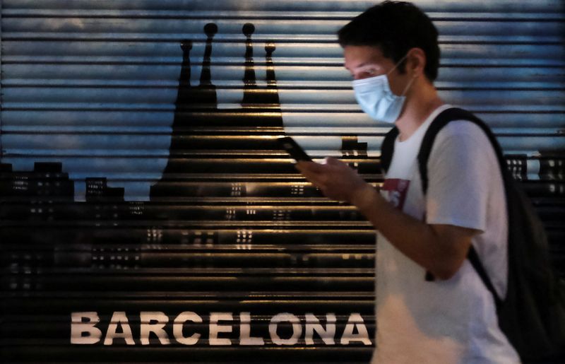 スペイン、各地で新たなコロナ抑制策実施　感染者急増受け