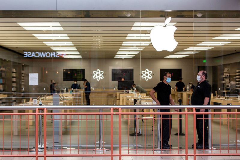 米アップルに不正な取引慣行の疑い、複数の州当局が調査