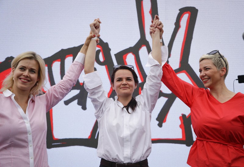 「欧州最後の独裁者」に対抗する無名の女性候補　ベラルーシ大統領選で「台風の目」に