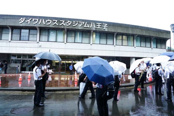 【高校野球】早実-八王子が4日連続で順延に　西東京大会は雨のため第1試合を全球場で中止