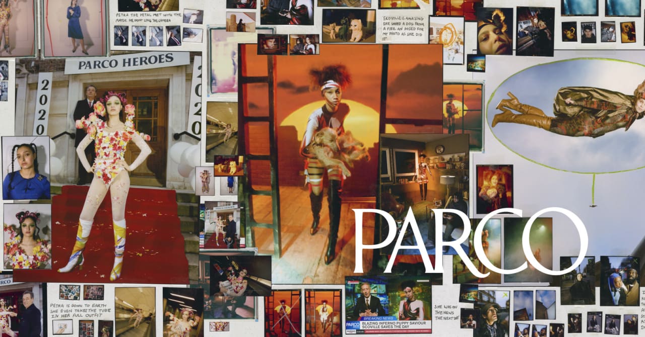 【動画】パルコが秋冬ヴィジュアル公開、四季をイメージした4人の「PARCO HEROES」が出揃う