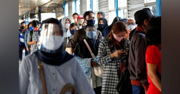 インドネシア、新型コロナ感染が累計10万人超